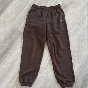 Alo Yoga Brown Jogger Sweatpants